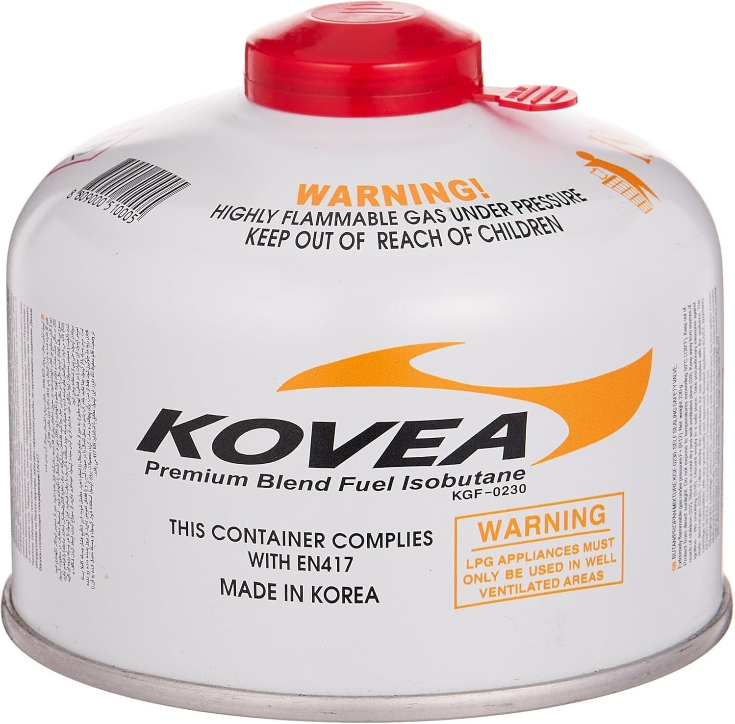 کپسول گاز کوهنوردی ۲۳۰ گرمی کووآ KOVEA